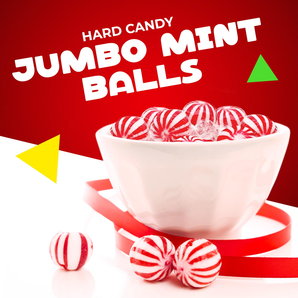 LAETAFOOD Jumbo Mint Balls count label shows approx 45 pieces