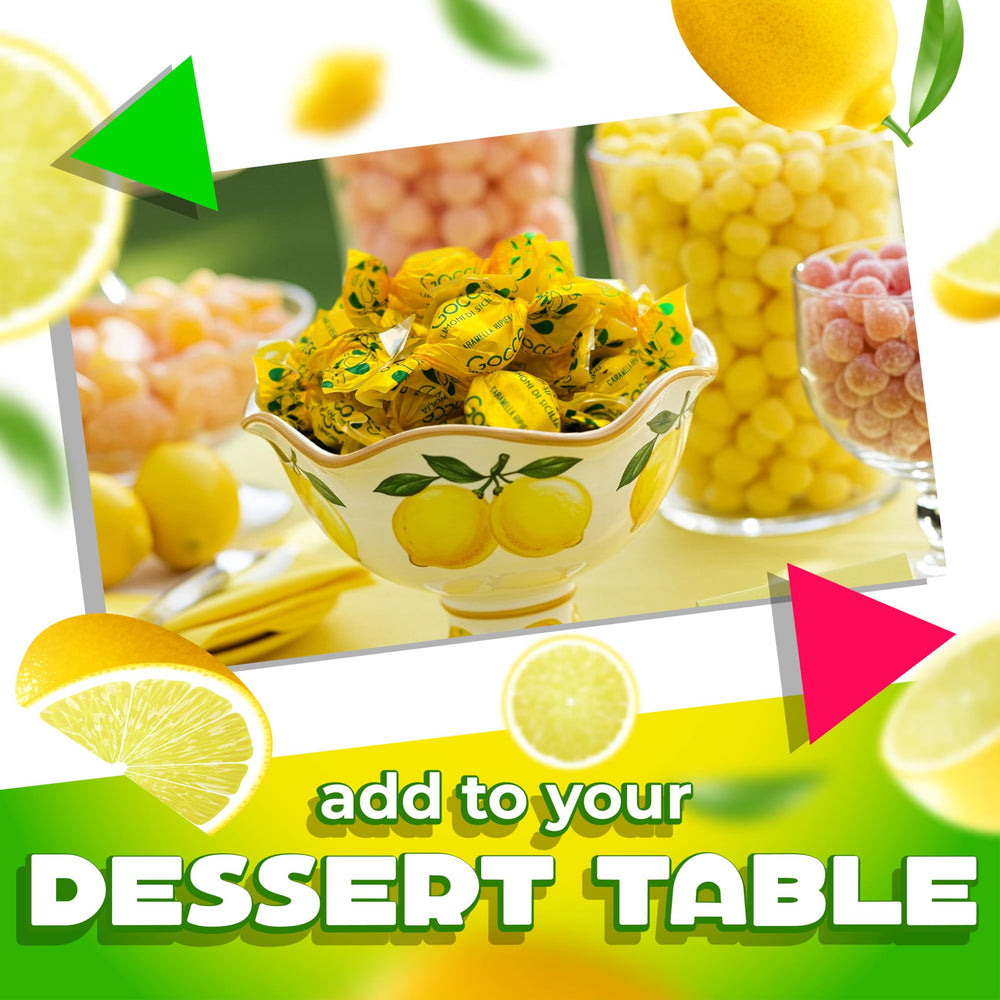 LAETAFOOD Lemon candy ideal for tea infusions and quick citrus pick-me-ups.