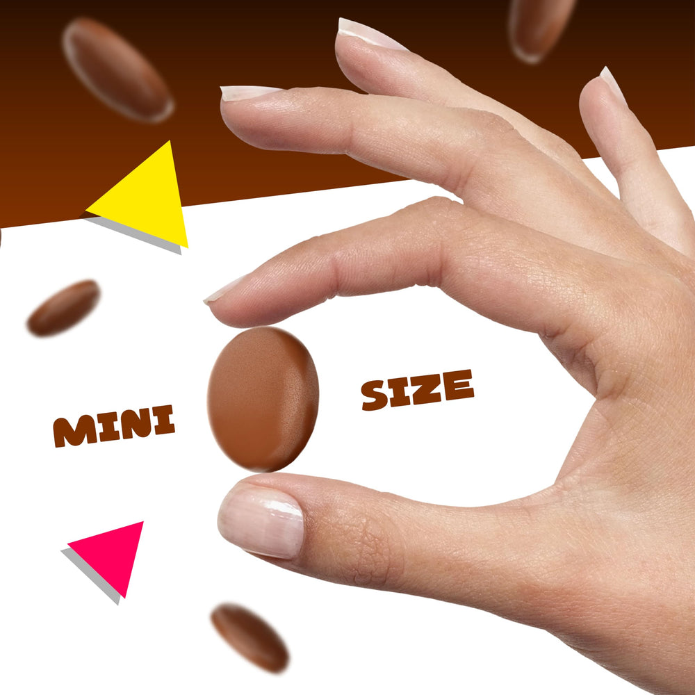 LAETAFOOD Merckens wafers melt evenly for smooth coatings.