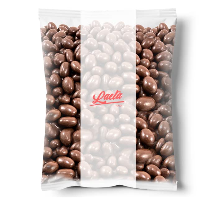 LAETAFOOD Milk Chocolate Covered Almonds in office-candy-bowls offering a polished snack option.