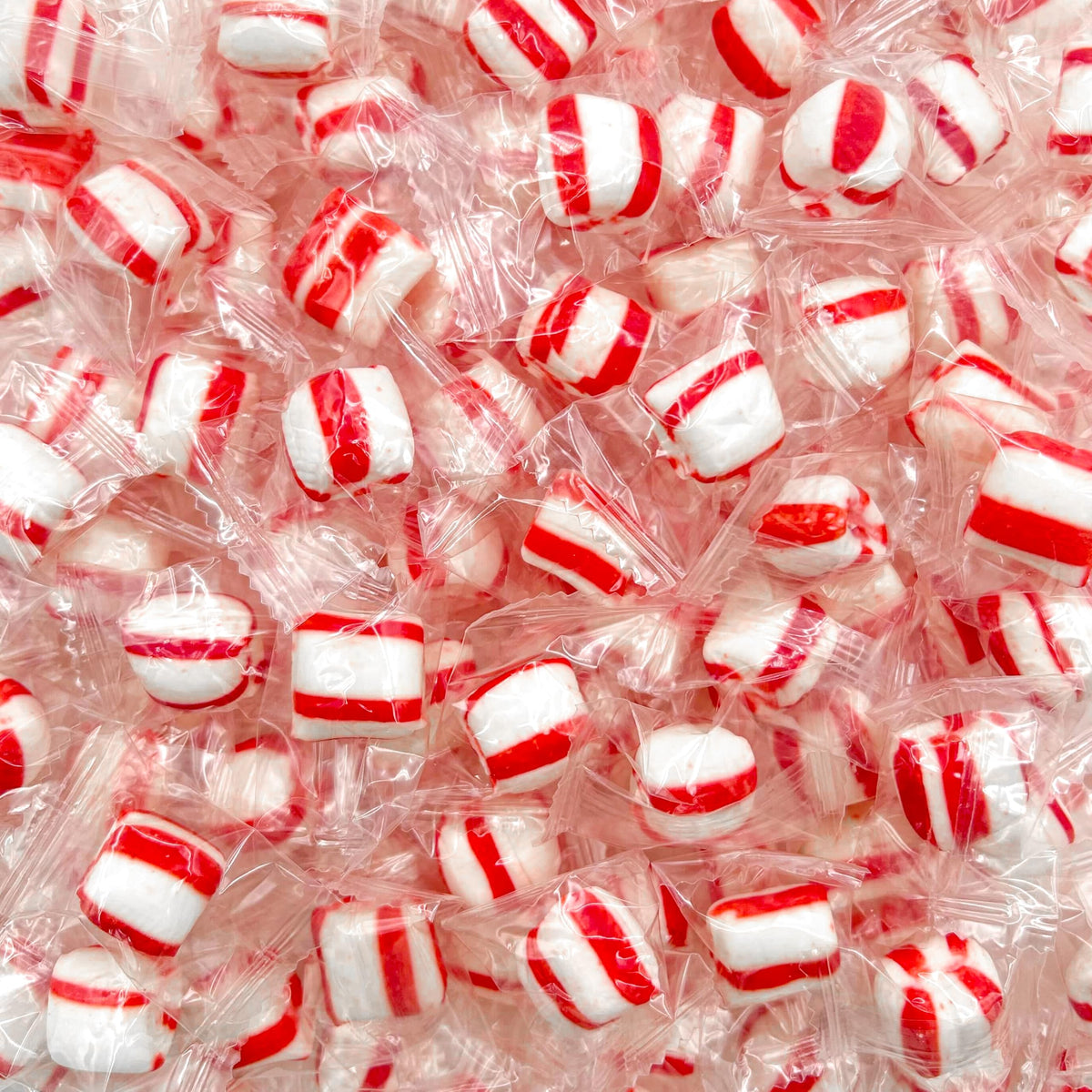 LAETAFOOD Peppermint Soft Puffs bag front view, ideal for sharing at gatherings