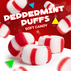 LAETAFOOD Peppermint Soft Puffs individually wrapped candies for purse