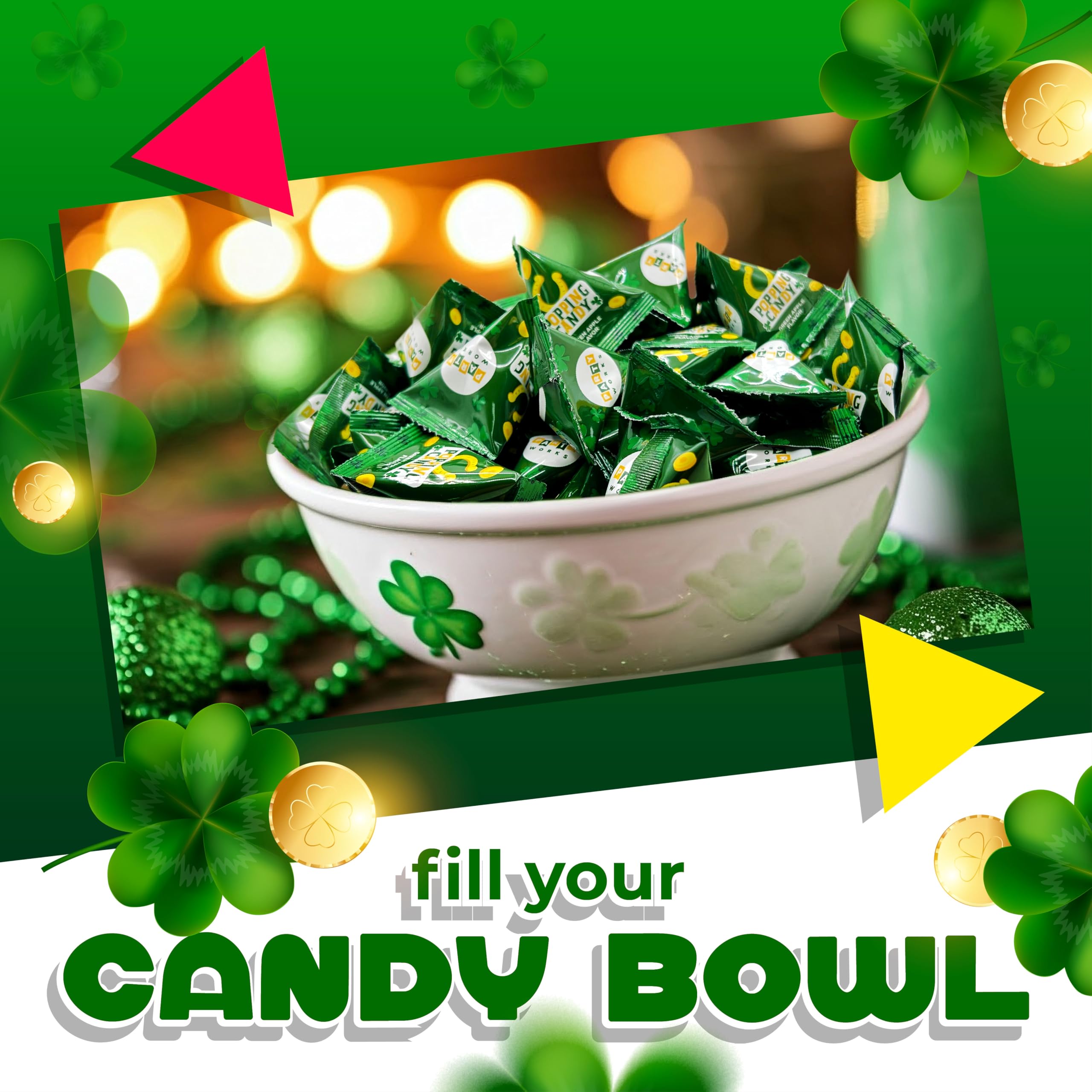 LAETAFOOD Popping candy crackle for a playful dessert twist.