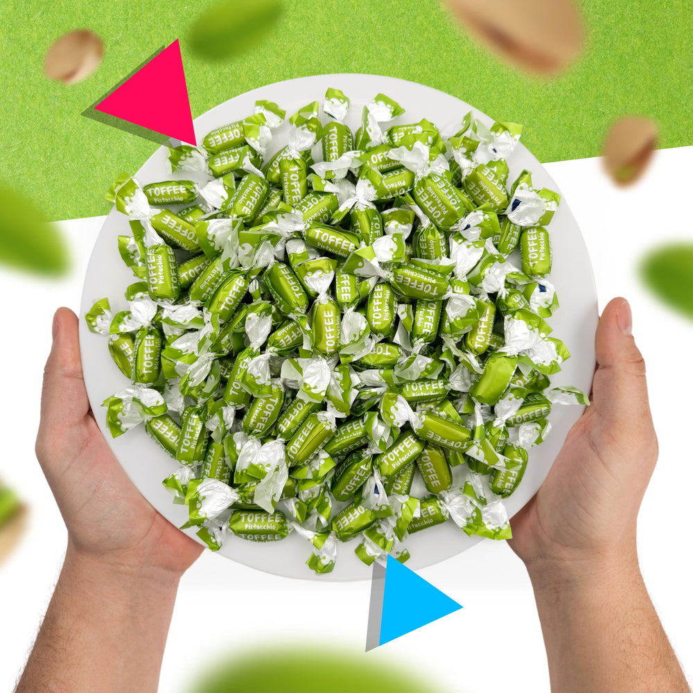 LAETAFOOD Rossana Pistachio Candy on a party table for favors