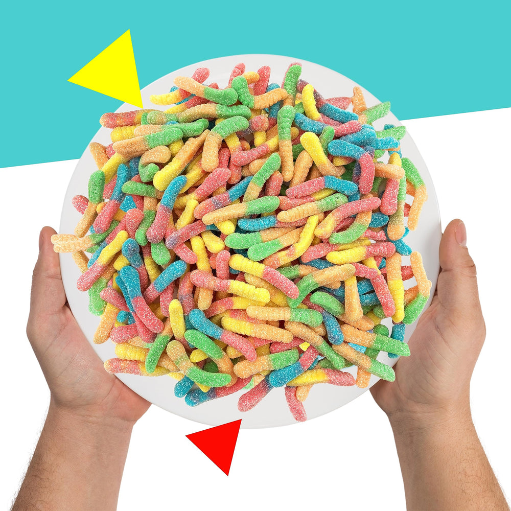 Laetafood worms ideal for candy buffets and party trays