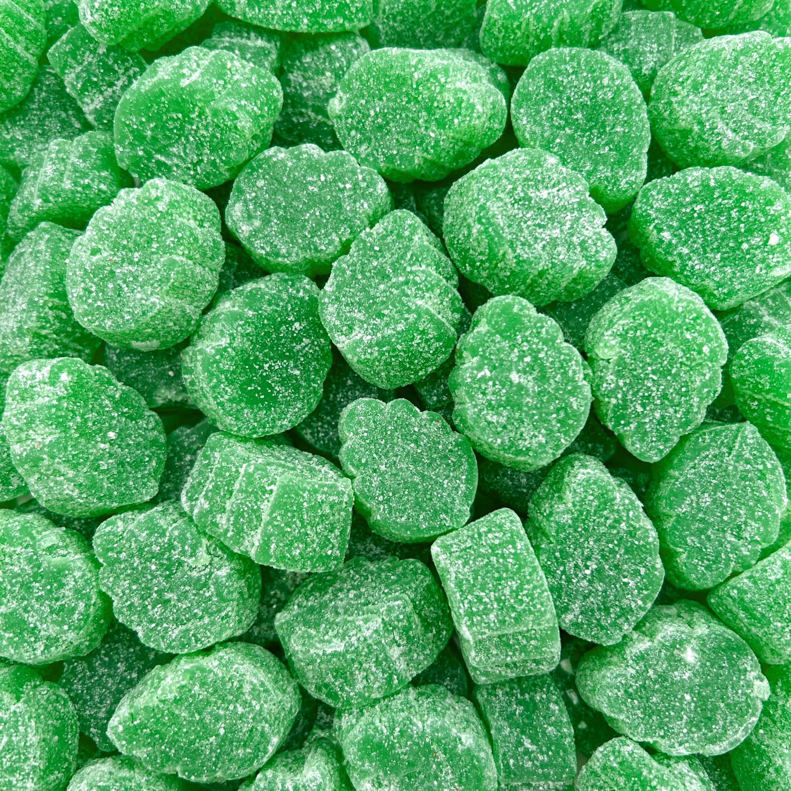 LAETAFOOD spearmint leaves candy bag front, refreshing after-meal treat