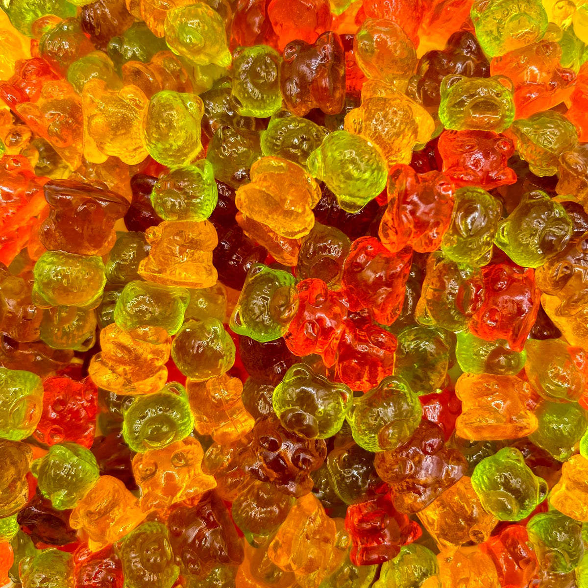 LAETAFOOD sugar-free gummi bears in a 1 lb bag—perfect for guilt-free snacking.