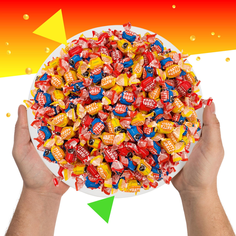 LAETAFOOD Whatta Bubble Gum Pack ideal for office jars and breakroom snacking.