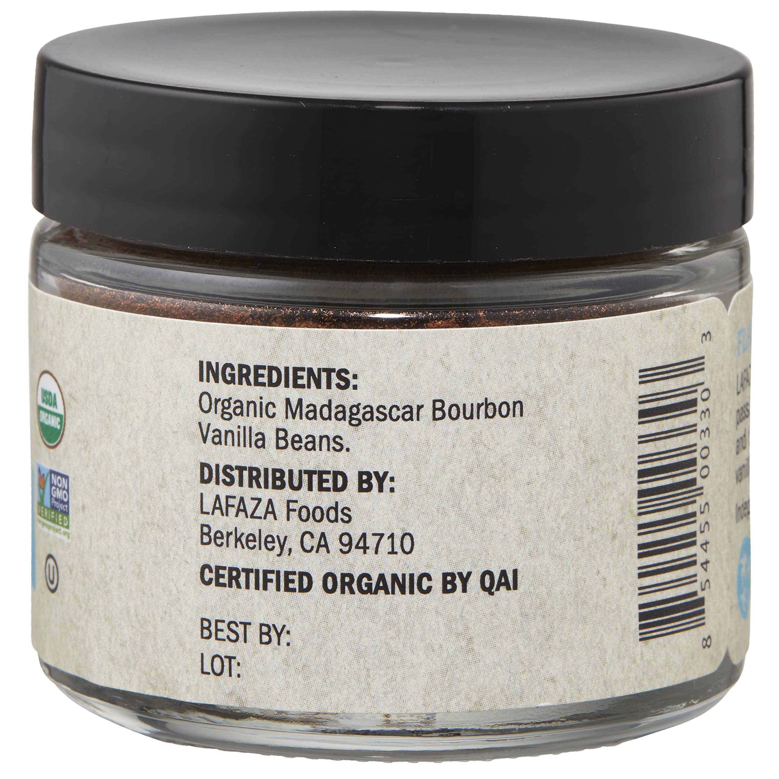 LAFAZA vanilla powder in baking-cupcake enhances sweetness and depth.