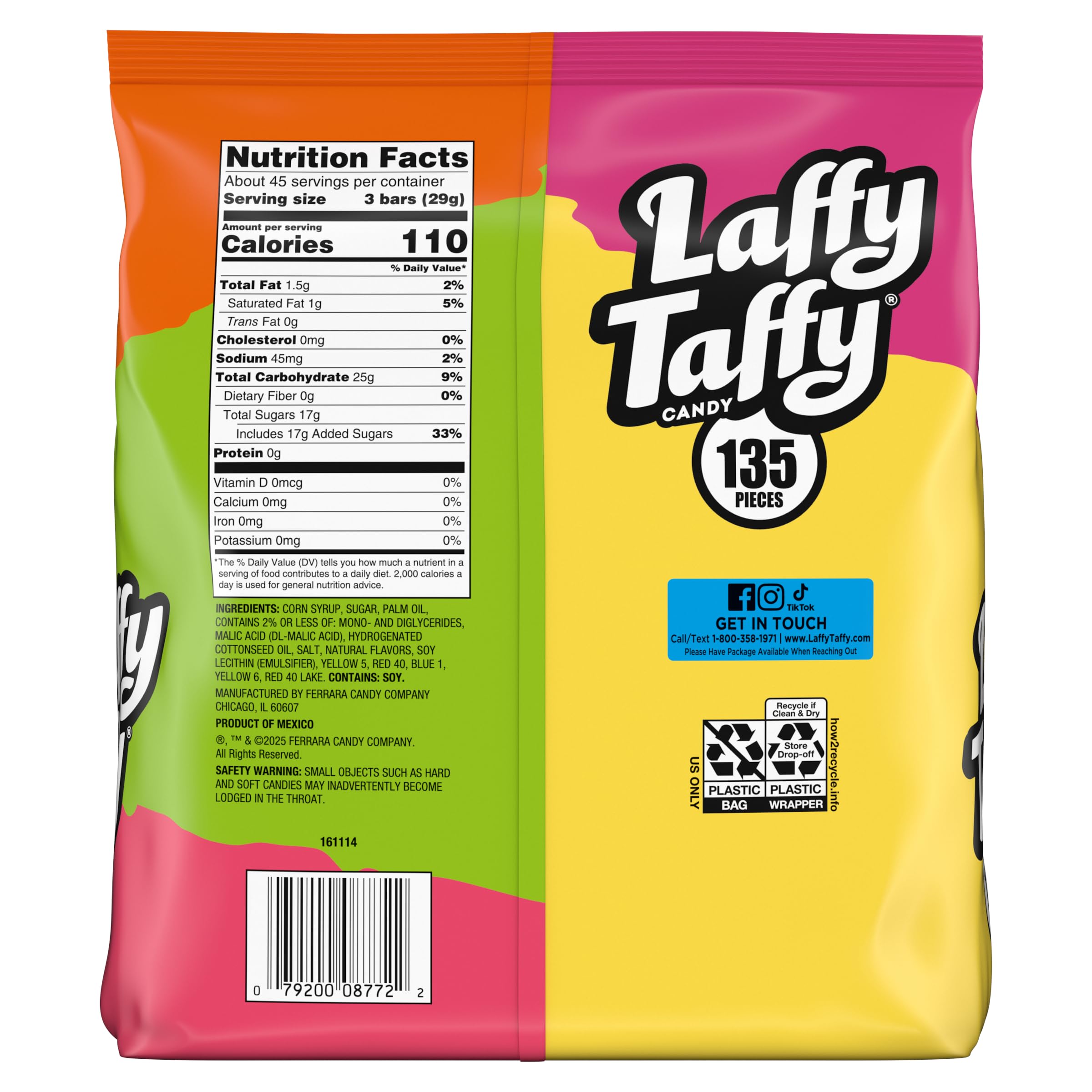 Laffy Taffy after-school snack setup, easy to share during breaks.