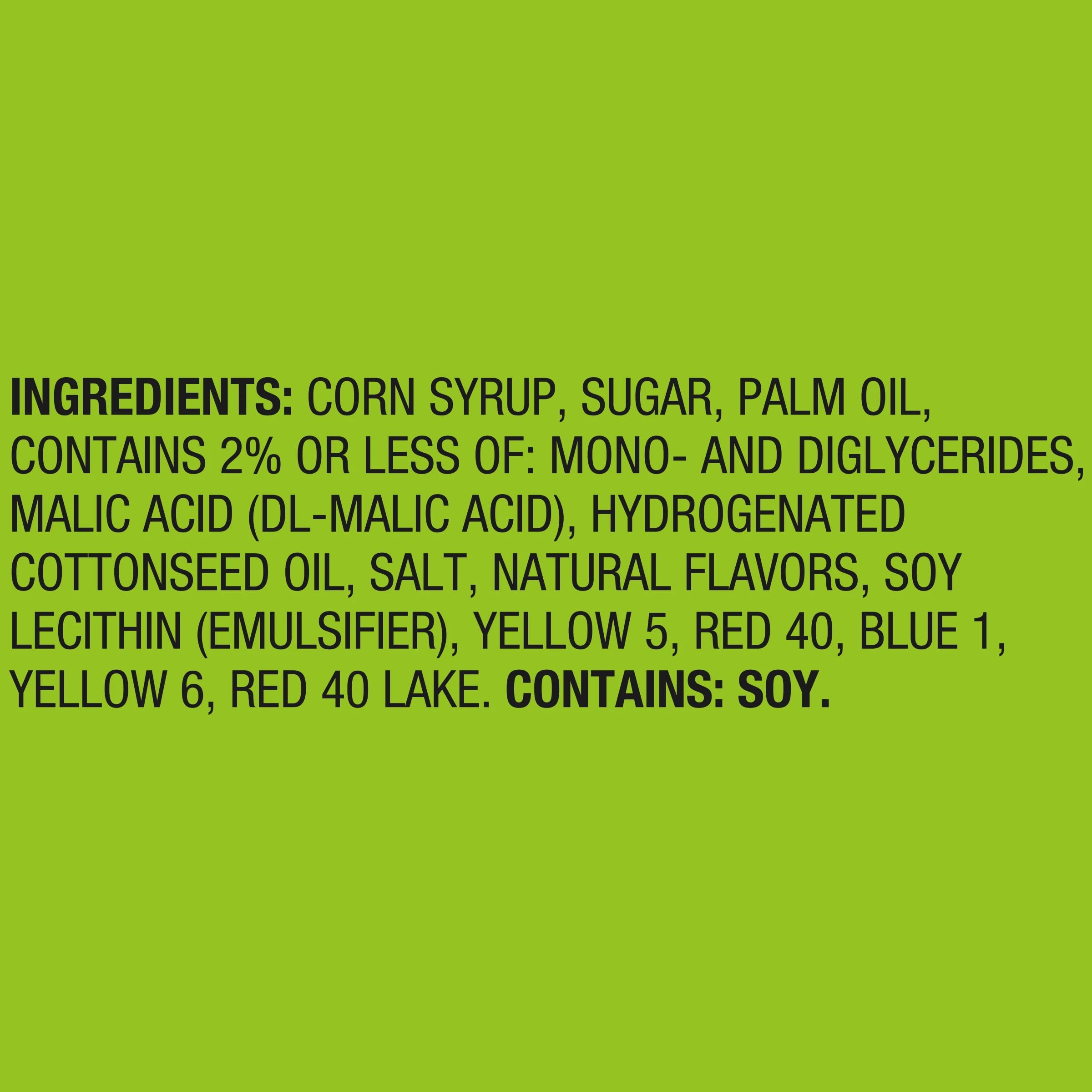Laffy Taffy Fruit Combos close-up, vibrant mango-passionfruit flavor.