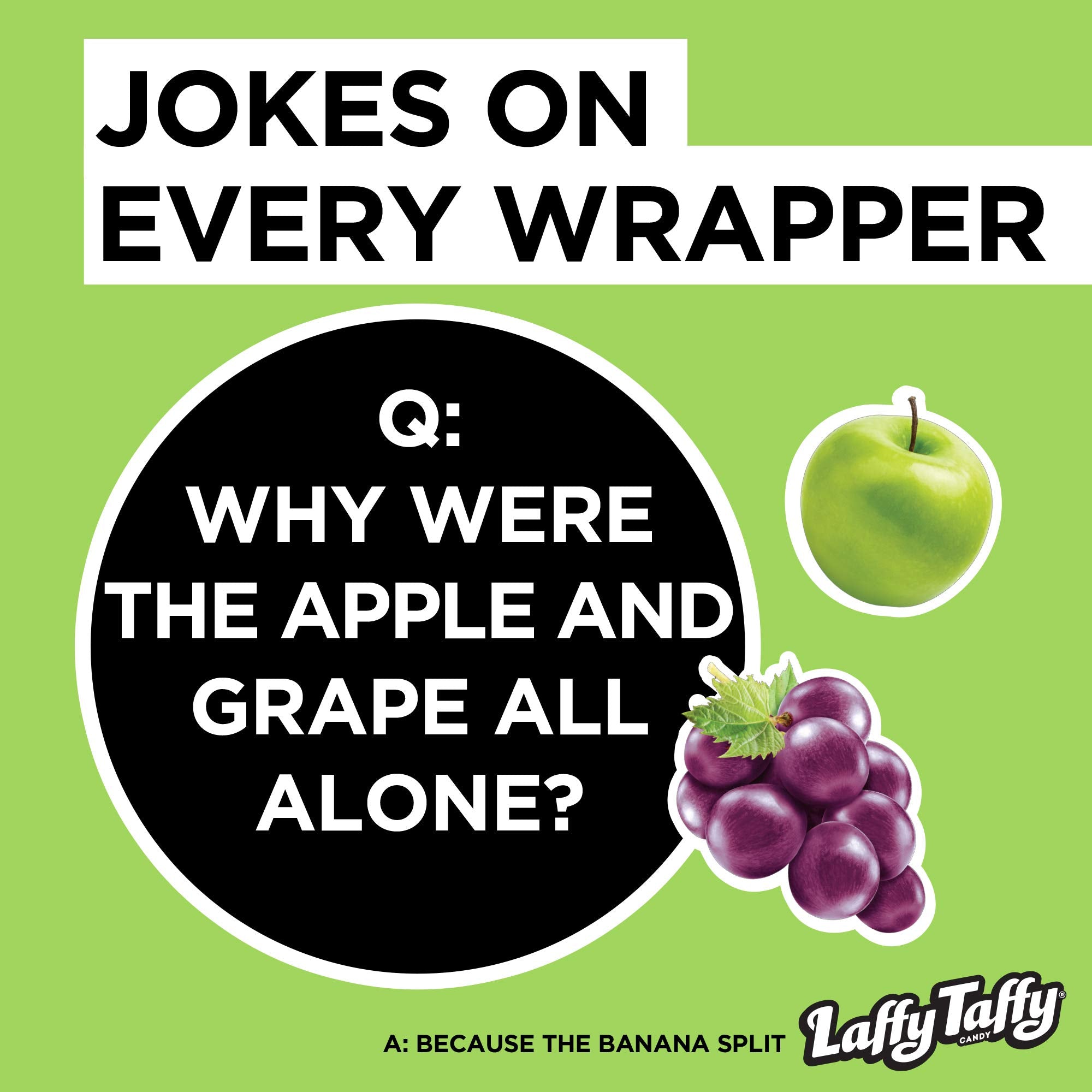 Laffy Taffy on an office desk snack tray for parties and gatherings