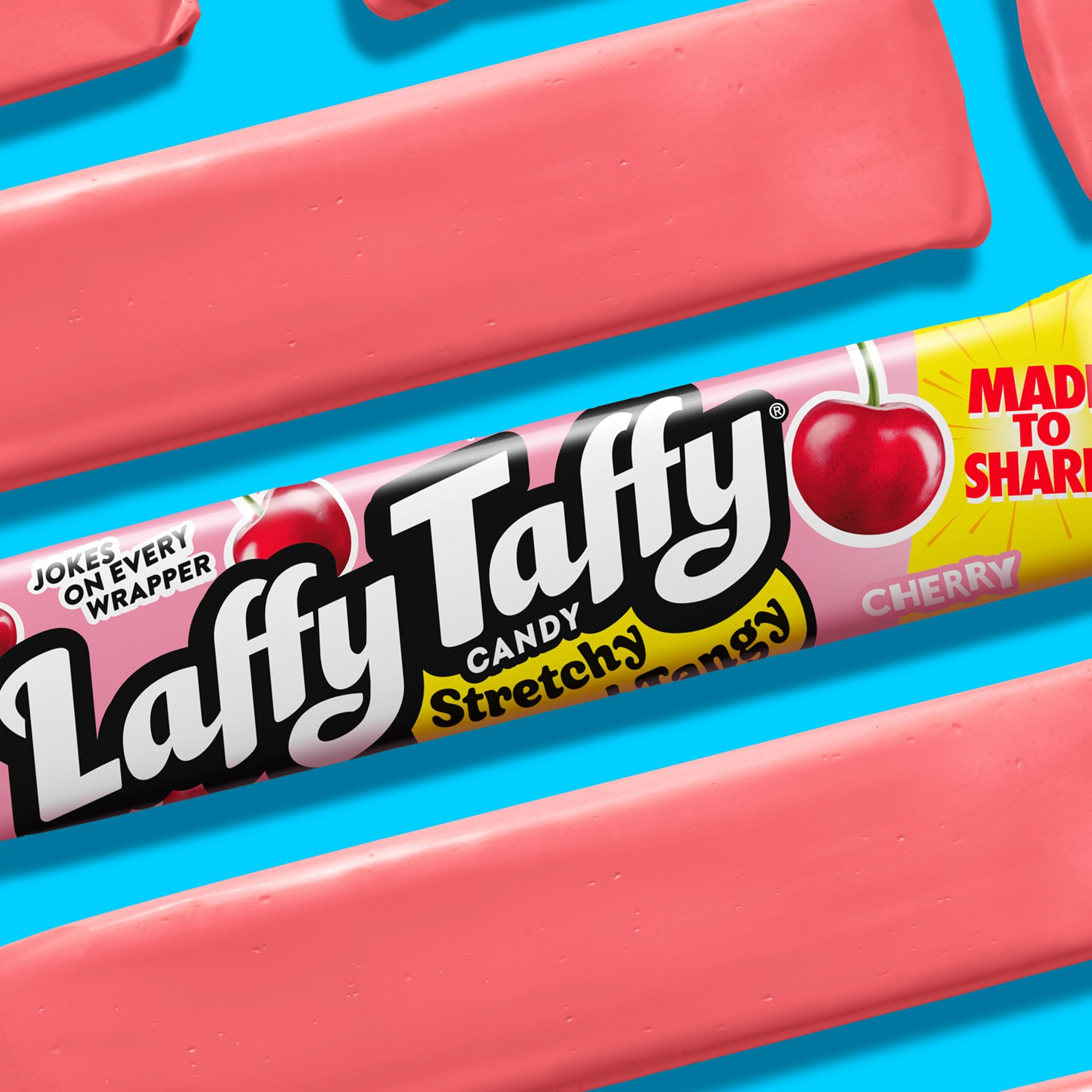 Laffy Taffy party-favor treat sparks smiles.