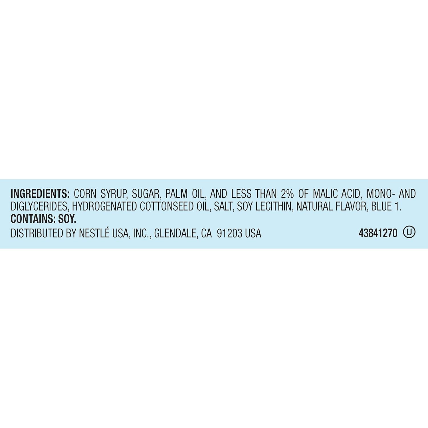 Wrapped packaging view of Laffy Taffy Rope Blue Raspberry