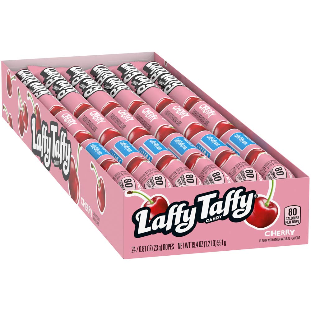 Laffy Taffy Rope Cherry 24-pack layout, ready for sharing.