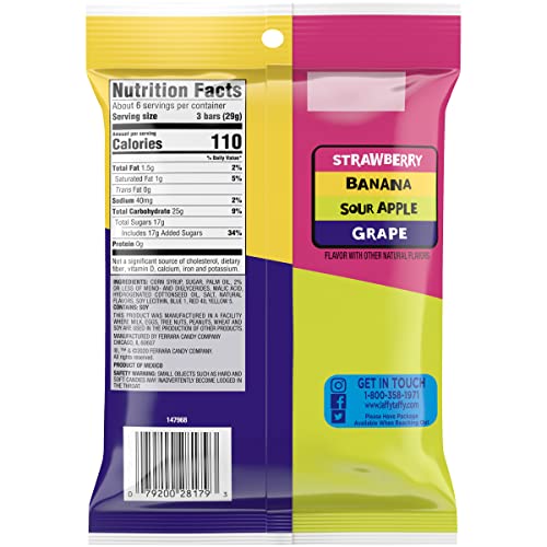 Laffy Taffy Sour Apple chew close-up highlighting chewy texture