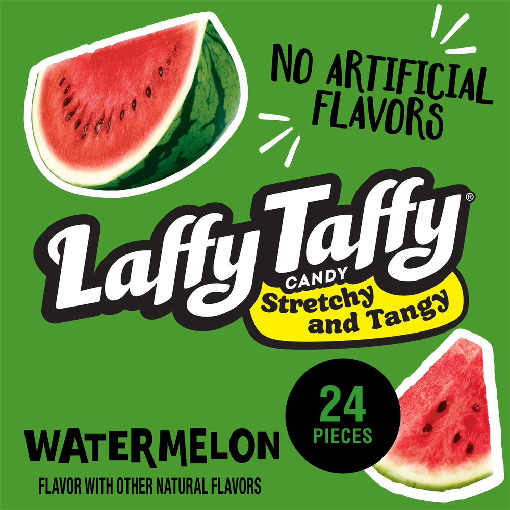 On-the-go snack: Laffy Taffy Watermelon bar for lunchboxes and travel