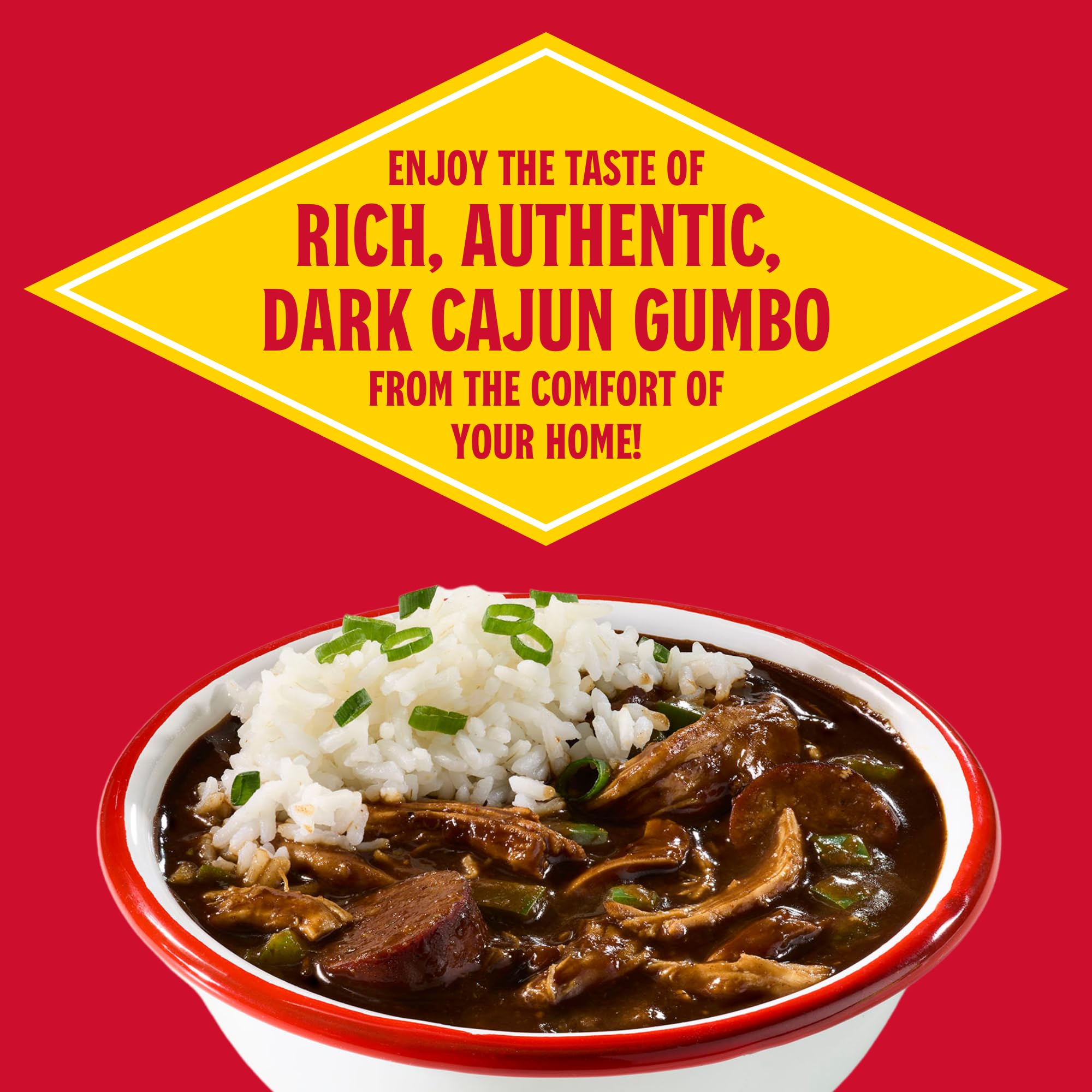 Louisiana Fish Fry Dark Roux Gumbo Base stovetop simmer deepens color and flavor