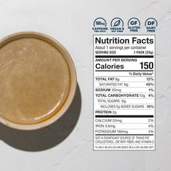 Laird Superfood Instant Latte is poured into coffee for a creamy non-dairy cup.