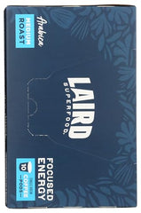 Laird Superfood K-Cups focus-energy-rhodiola for plant-based stamina alongside robust brew.