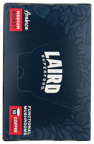 Laird Superfood K-Cups Medium Roast cup steaming for focus