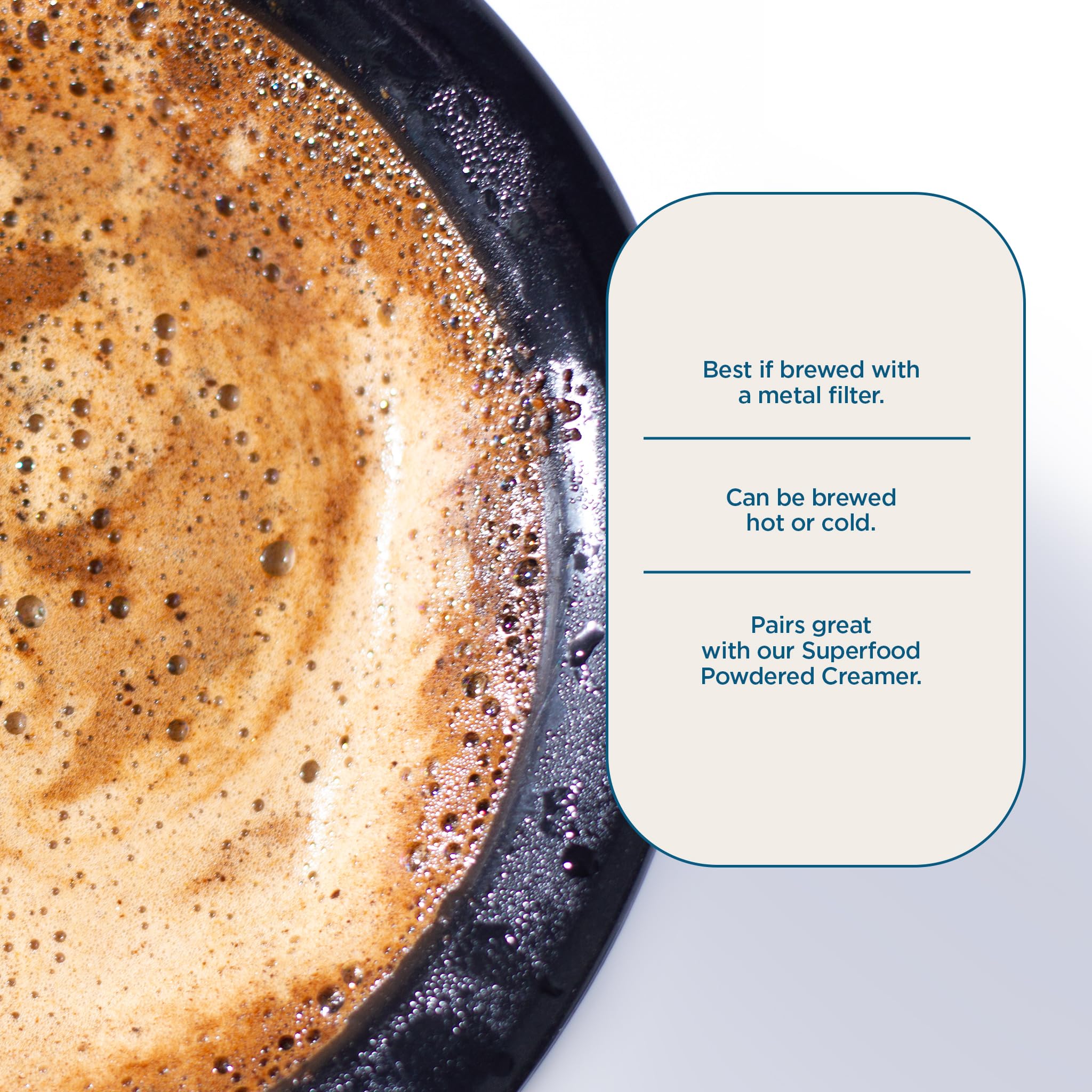 Laird Superfood Peruvian Dark Roast slow-roast batch with consistent depth.