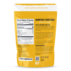 Scoop of Lakanto Golden Monkfruit Sweetener for precise measurement