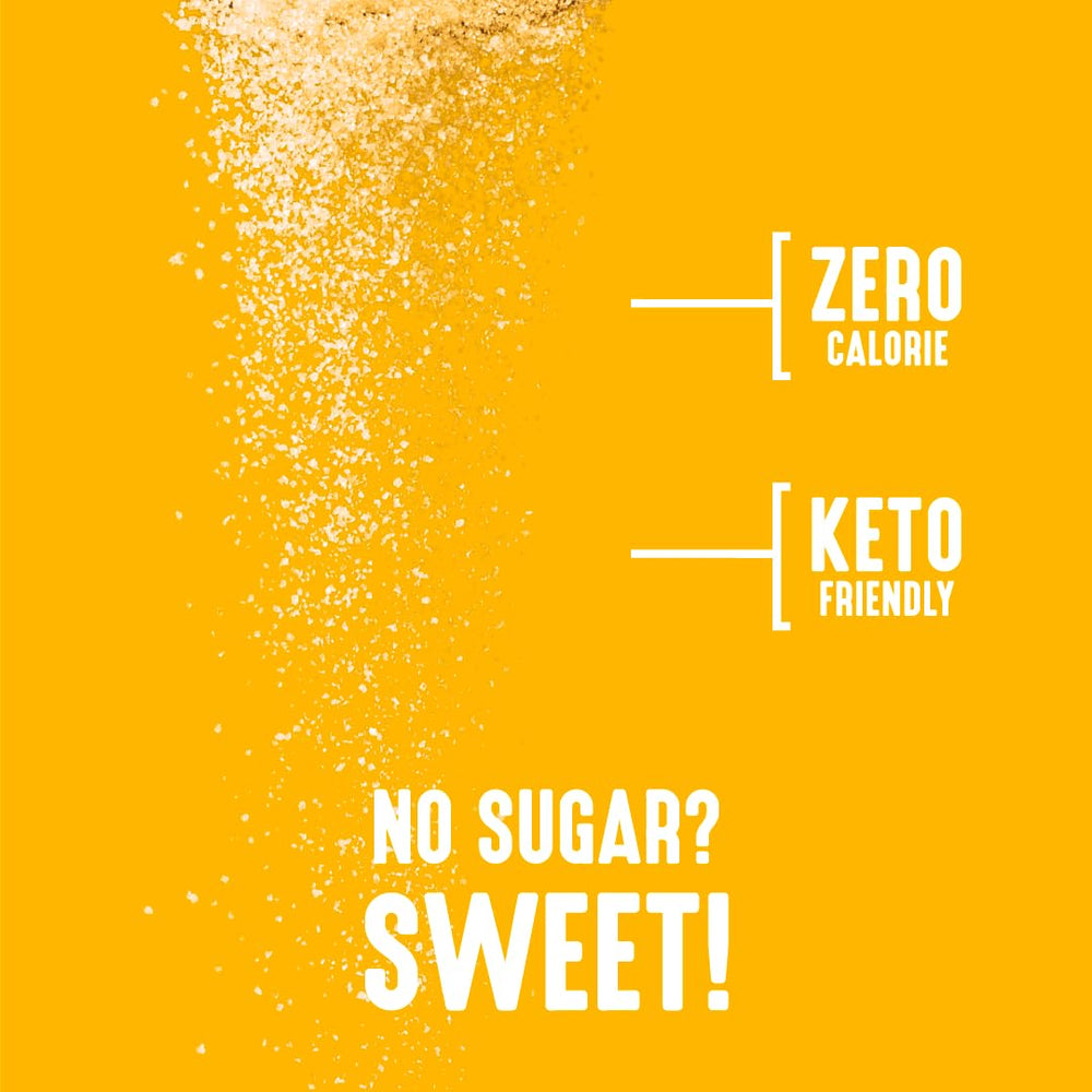 Lakanto Golden Monkfruit Sweetener in tea delivers subtle sweetness.