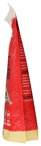 Lakanto monk fruit sweetener non GMO label highlighted