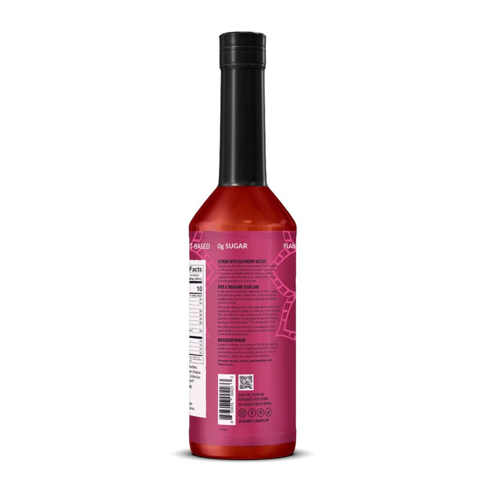 Lakanto Simple Syrup baking topping demonstrates calorie-free sweetness for recipes