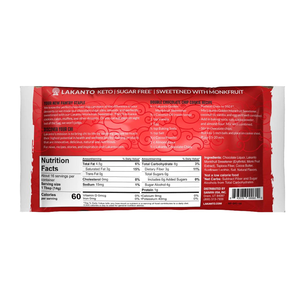 Lakanto Sugar Free Chocolate Chips melting smoothly in hot chocolate.
