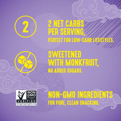On-the-go pack for Lakanto sugar-free cups, portable snack.