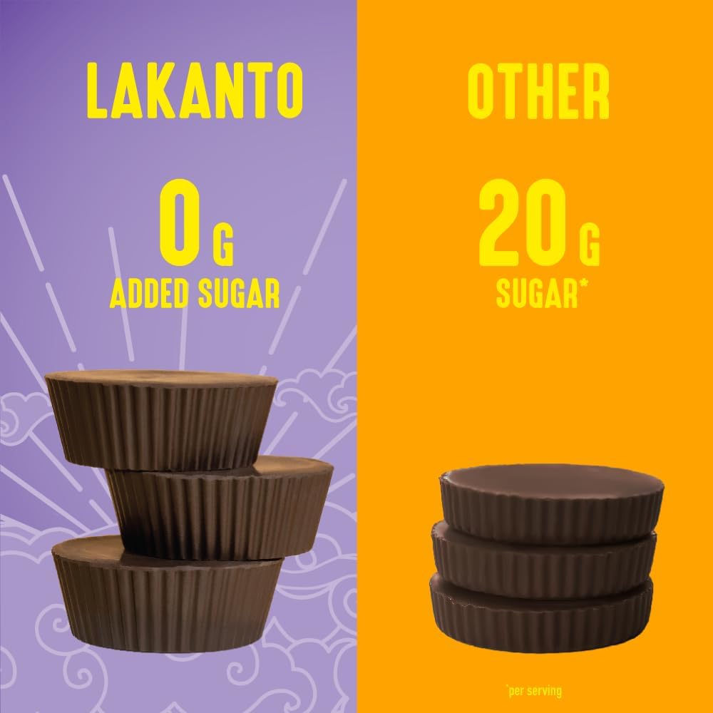 Lakanto vegan gluten-free snack option in a convenient pack.