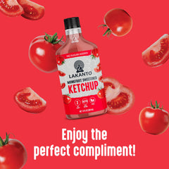 Lakanto Sugar-Free Ketchup for fries dipping, low-carb option.