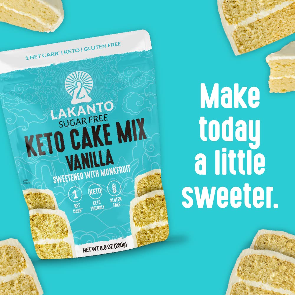 Monk fruit sweetness detail emphasizing sugar free keto promise