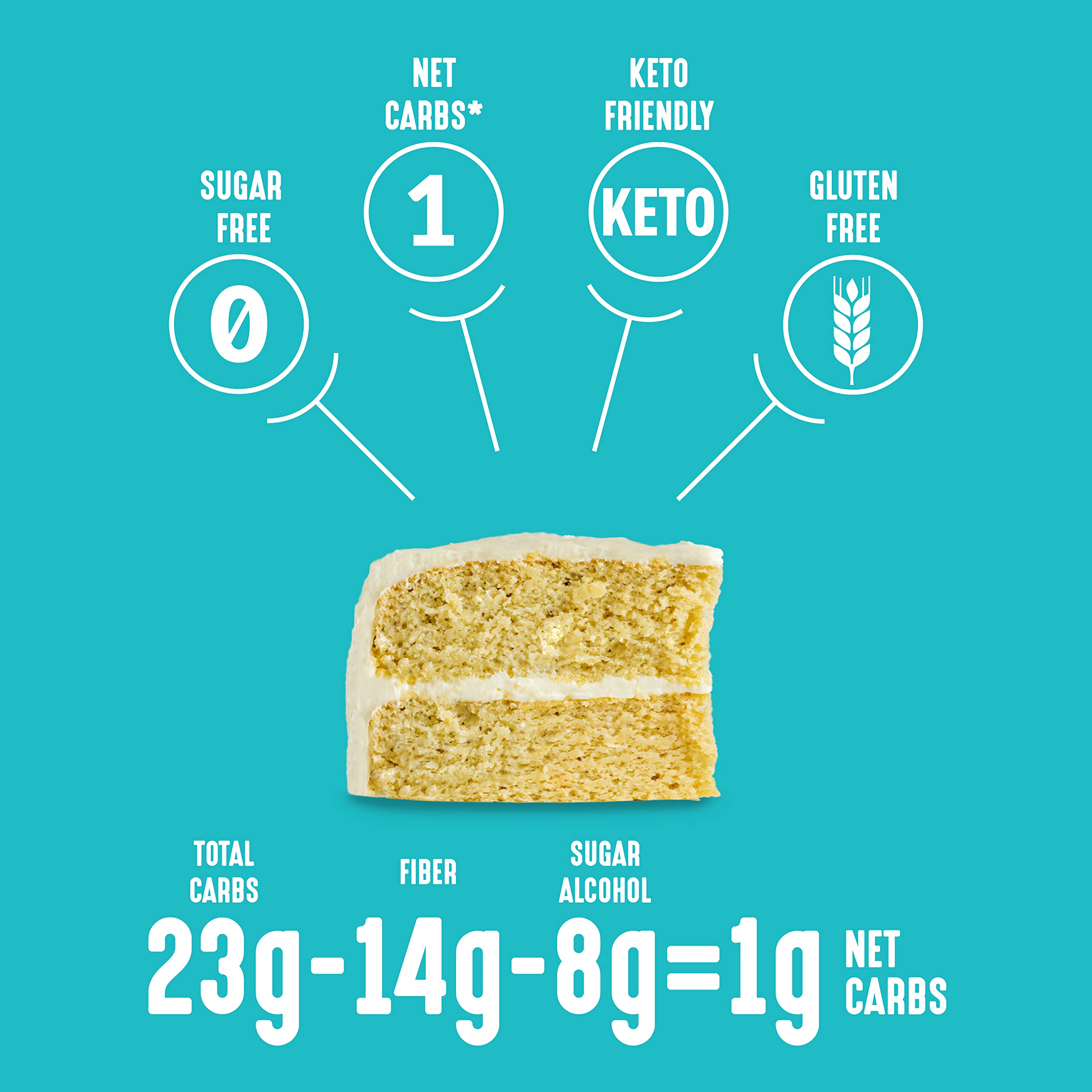 Sliced vanilla cake on plate illustrating tender gluten free crumb