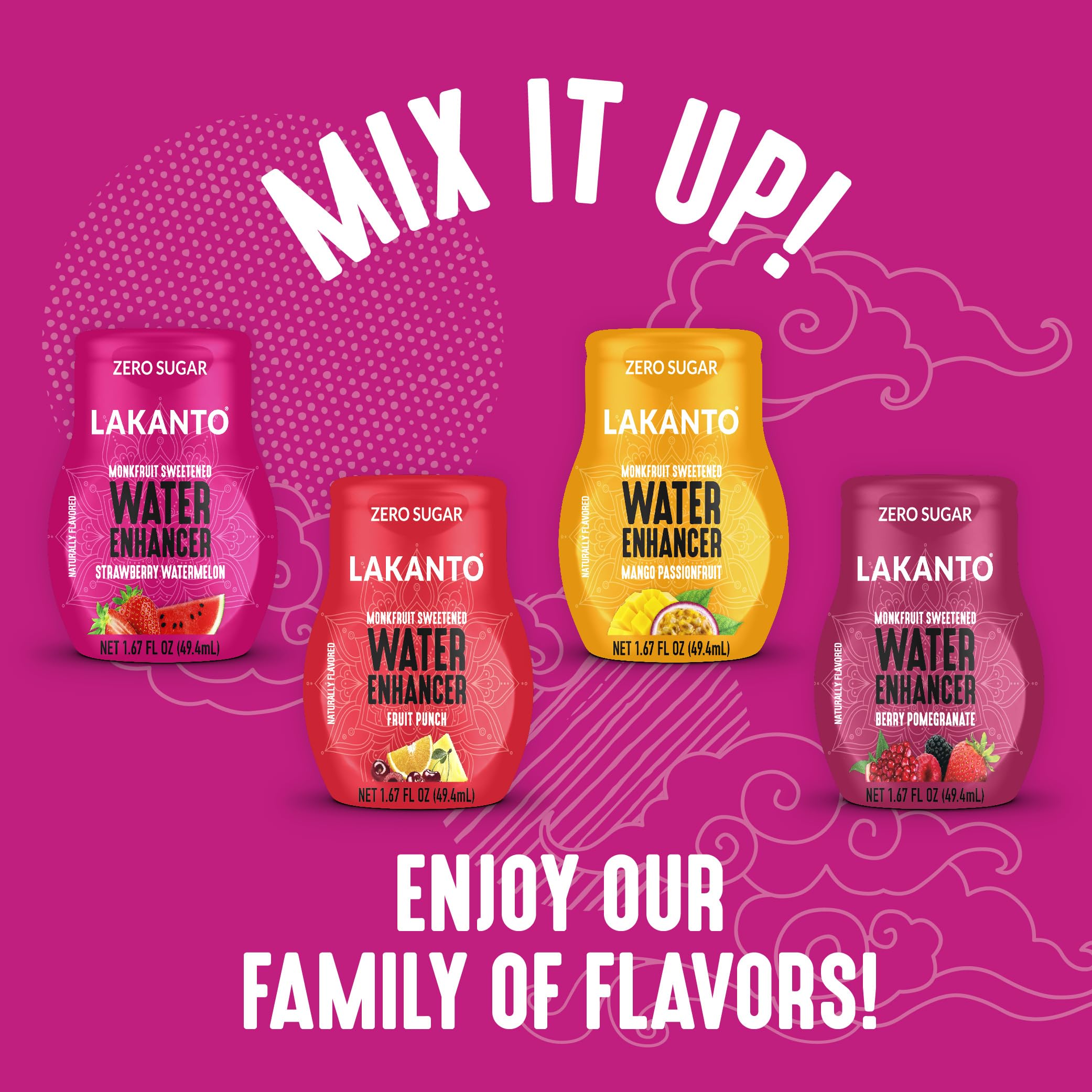 Lakanto Water Enhancer on-the-go setup offers convenient flavor anywhere.