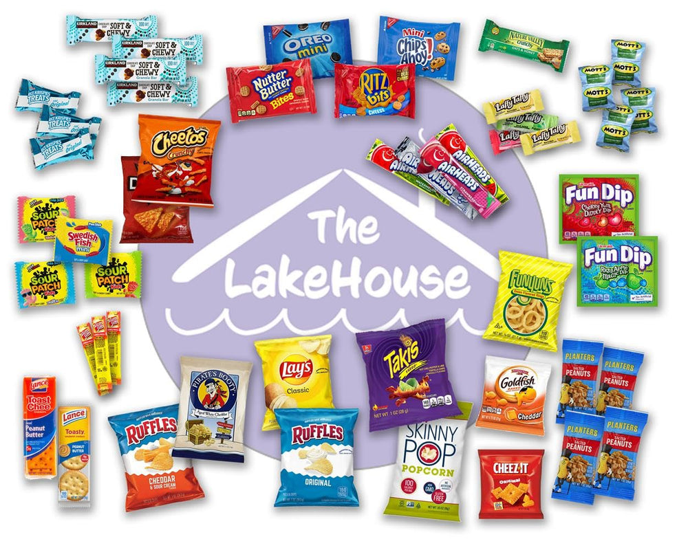 The LakeHouse snack box gift-ready 50-count for easy gifting.