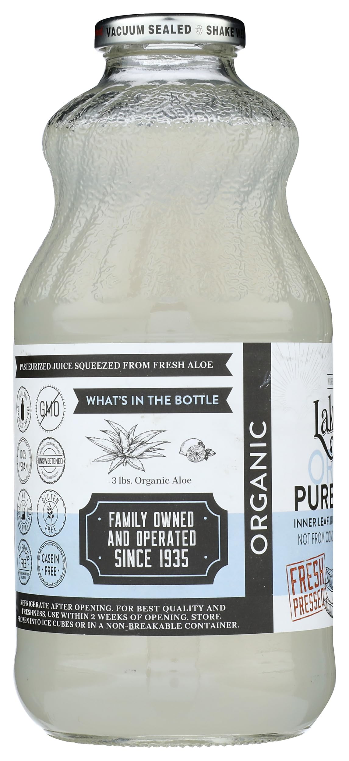 Lakewood full-strength appearance in a glass