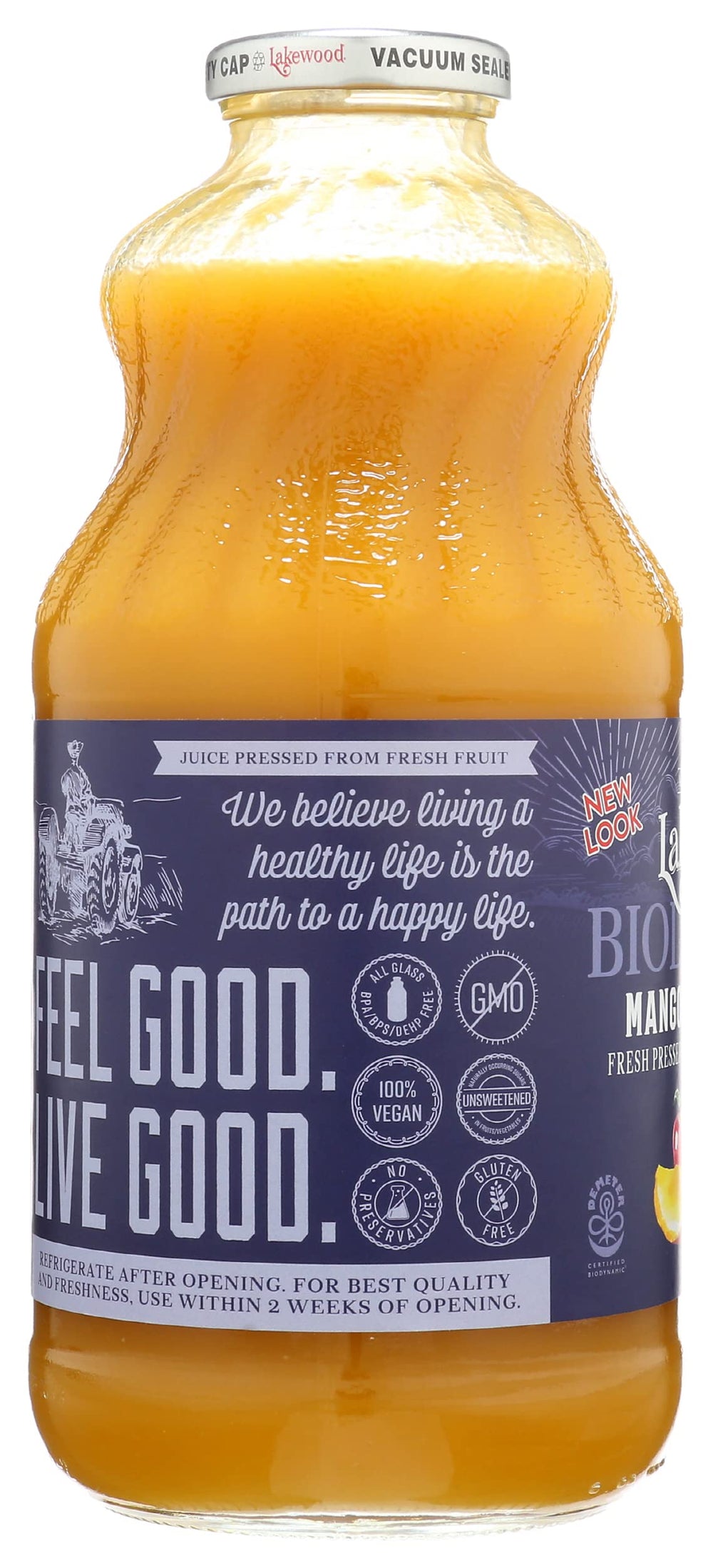 Lakewood glass bottle packaging highlighting eco-friendly design