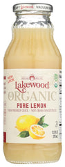Lakewood Lemon Pure Organic bottle ready for kitchen use.