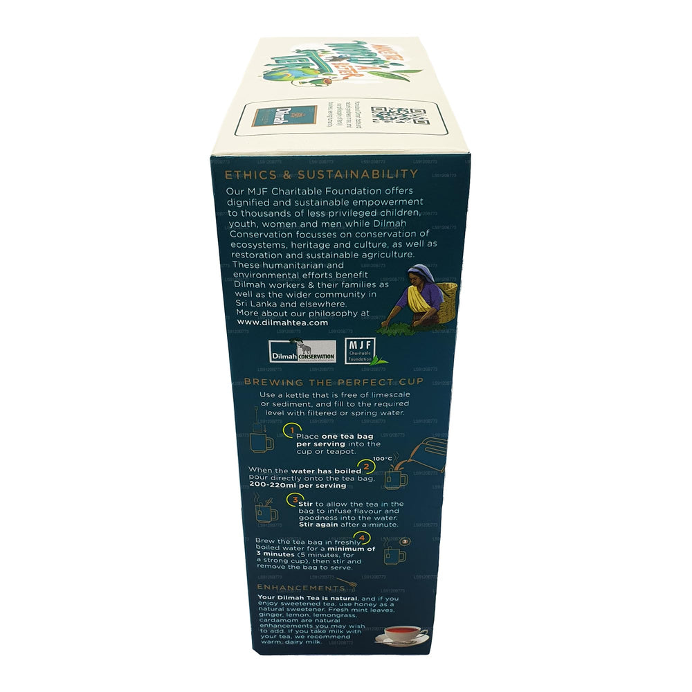Sri Lanka origin label emphasizing ethical sourcing and packaging.