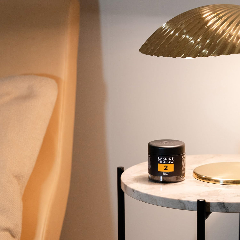 LAKRIDS BY BÜLOW 2 Copenhagen craftsmanship evident in refined licorice finish.