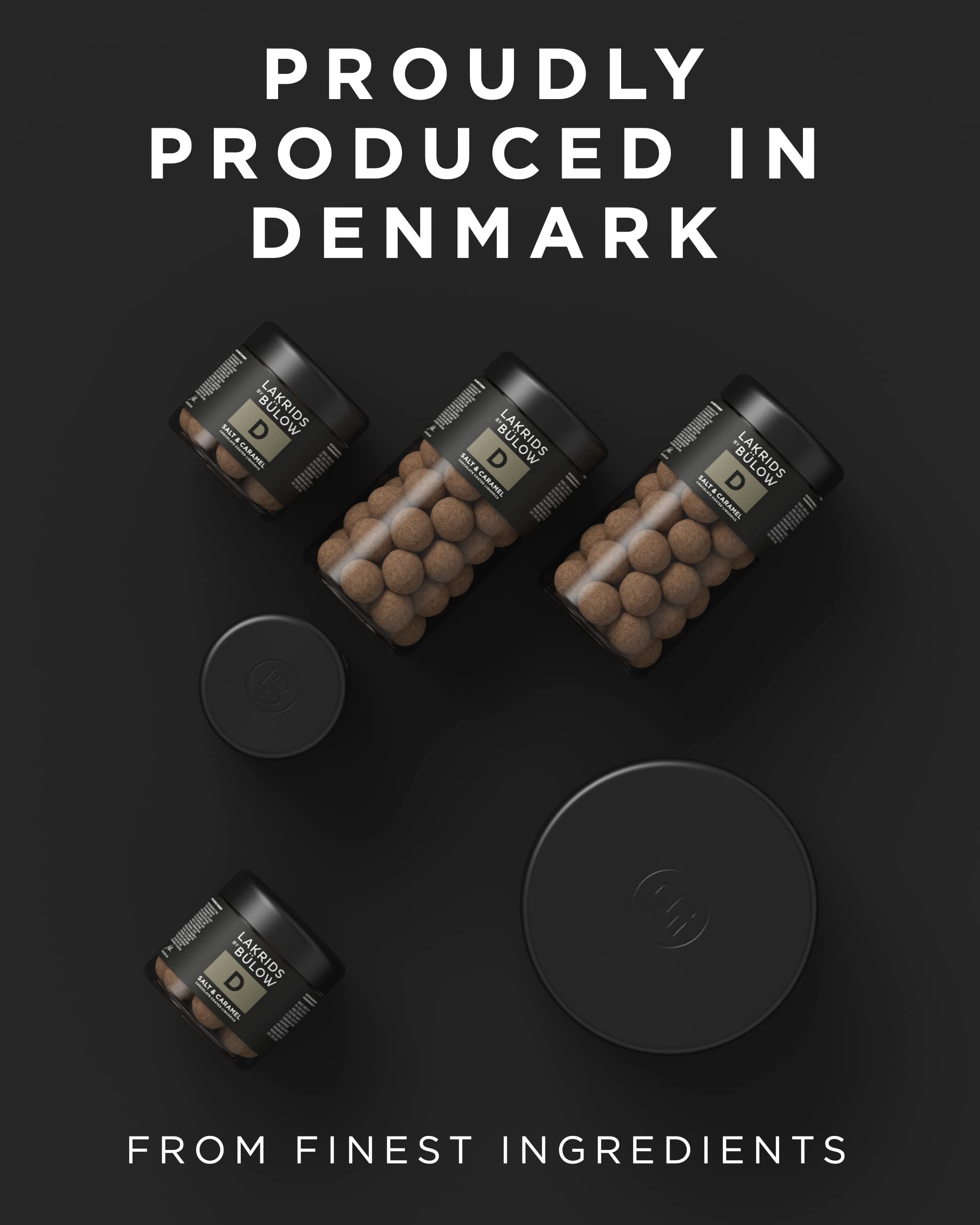 LAKRIDS BY BULOW D Salt & Caramel coating detail – rich dulche chocolate surrounds licorice.