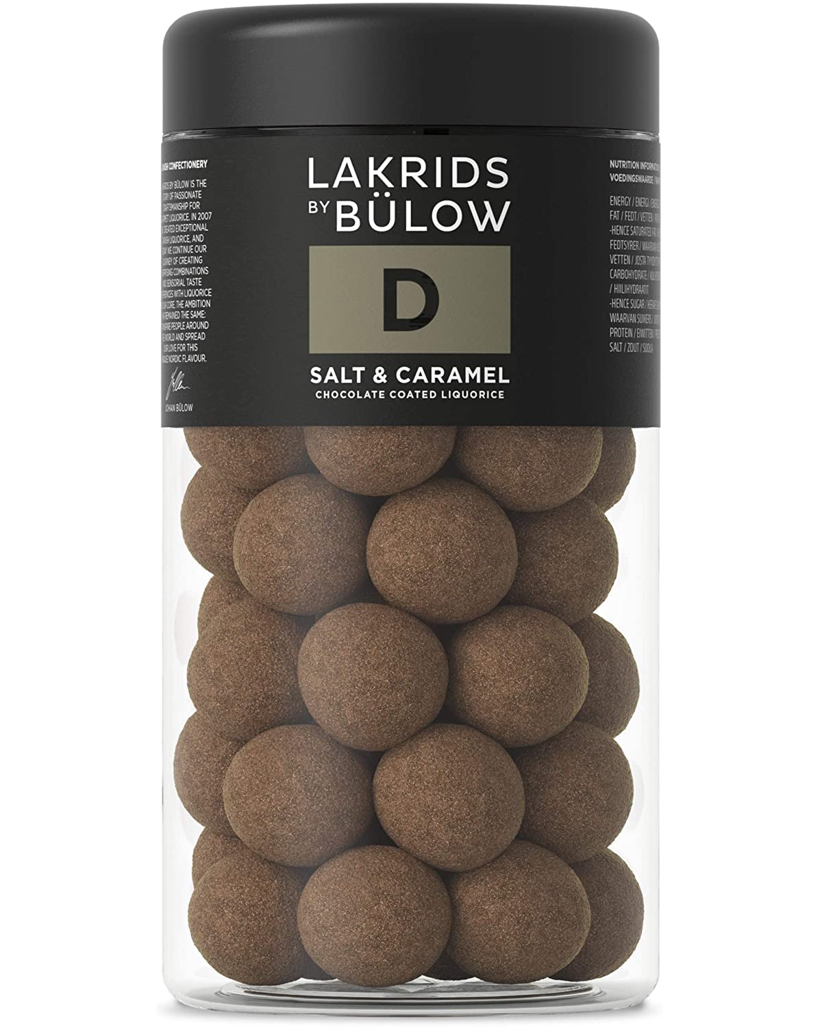LAKRIDS BY BULOW D Salt & Caramel pack – bite-sized treats ideal for sharing.