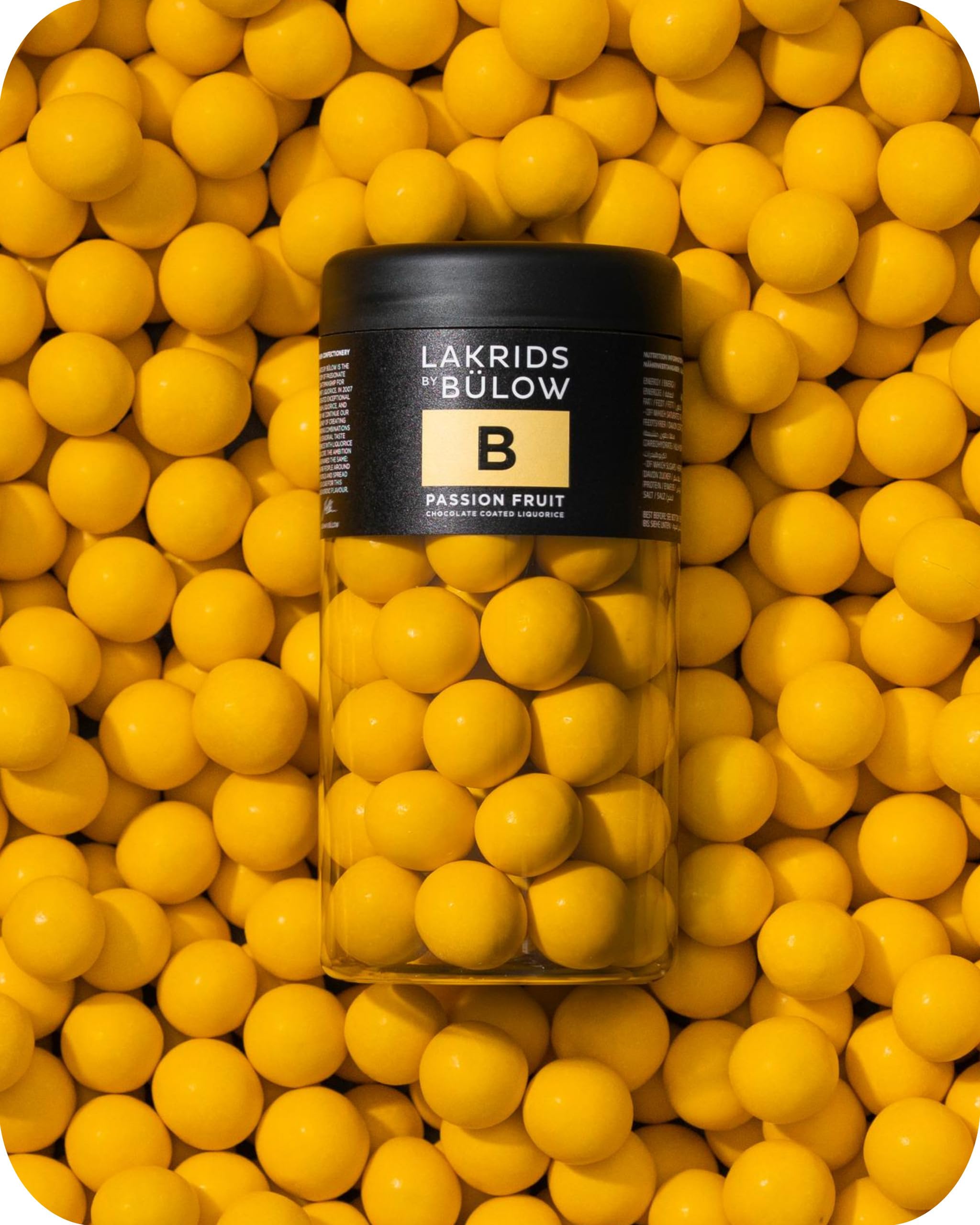 LAKRIDS BY BULOW Denmark-made licorice delivers premium quality.