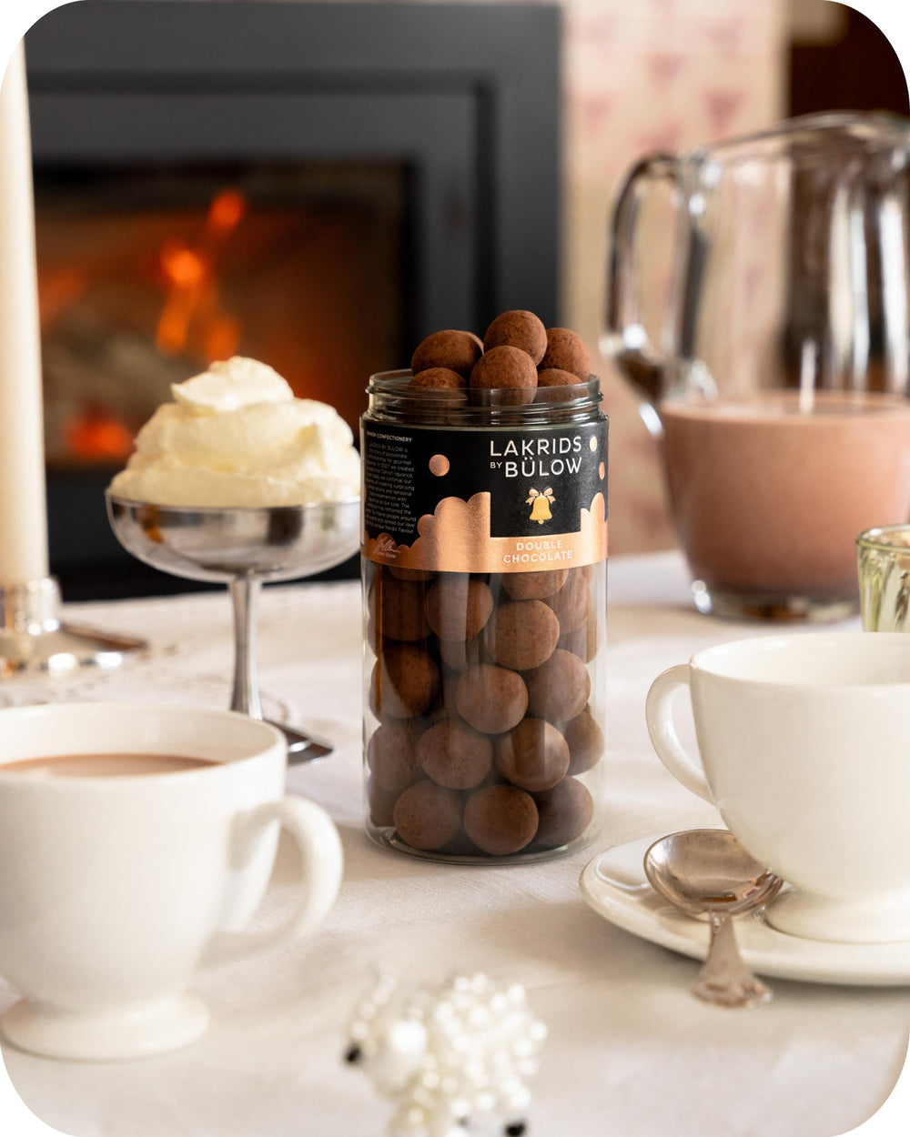LAKRIDS BY BULOW Dulce chocolate core with cocoa nibs delivers a velvety bite.