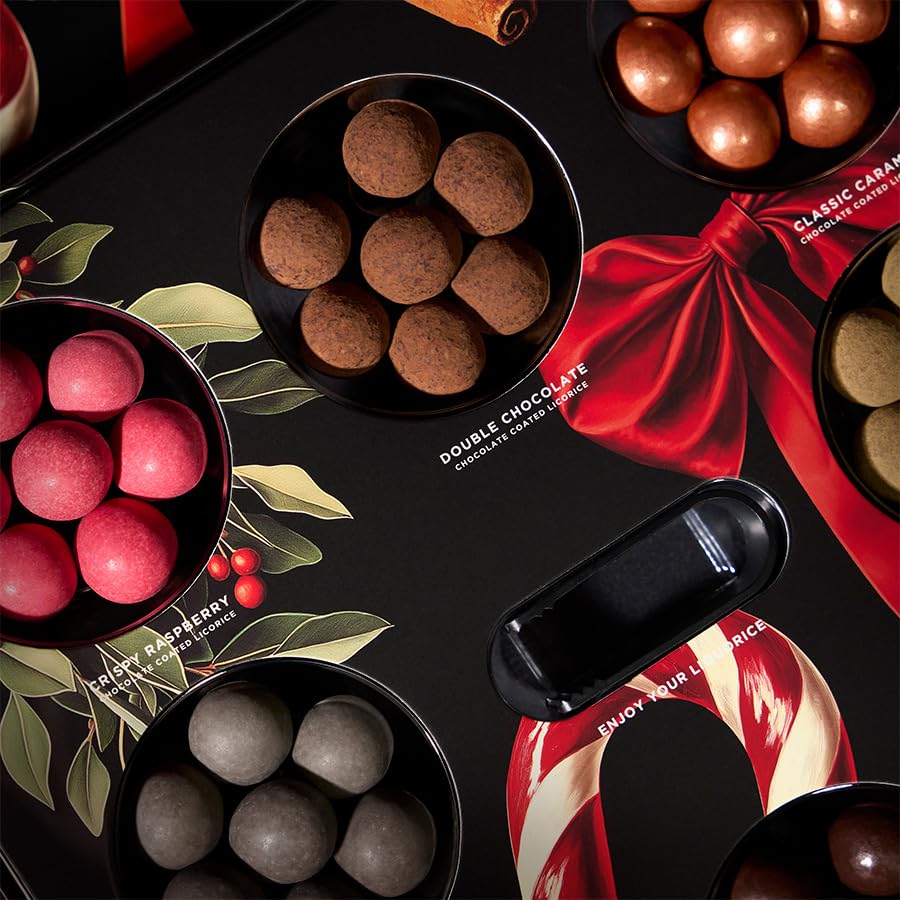 LAKRIDS BY BULOW Salt & Caramel licorice, balanced sweetness with a hint of salt.