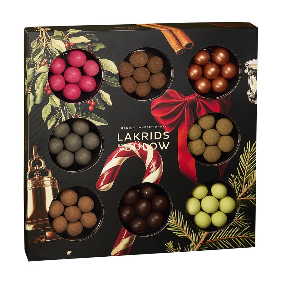 LAKRIDS BY BULOW Winter Selection Box front view, ideal for gifting this season.