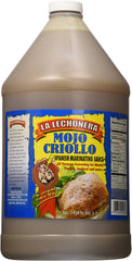 La Lechonera Mojo Criollo gallon bottle for all-purpose meat marinade.